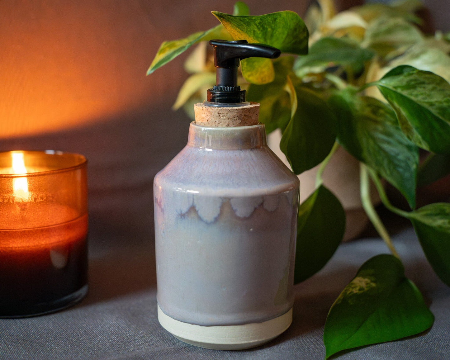 soap dispensers Ang Makes Things Lavender Mist Angled