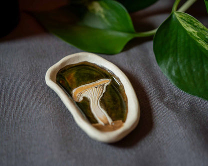 chanterelle trinket dishes