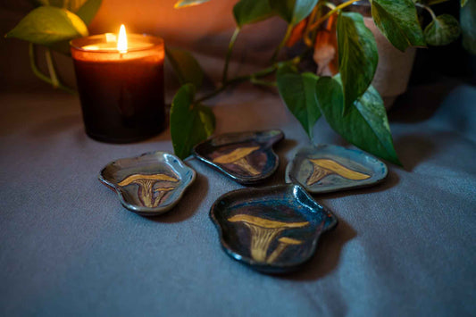 chanterelle trinket dishes