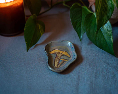 chanterelle trinket dishes