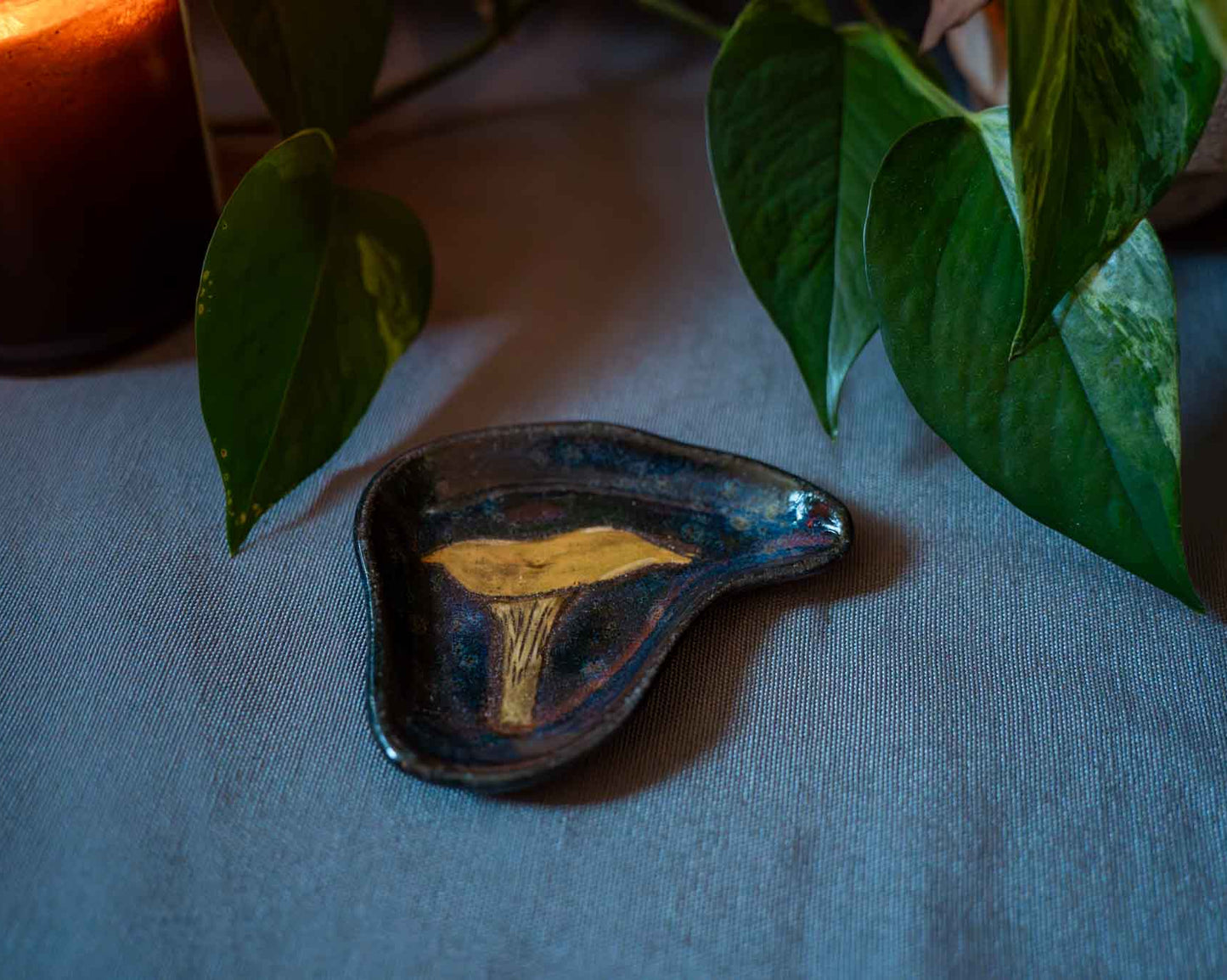 chanterelle trinket dishes